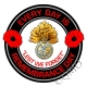 Royal Regiment Of Fusiliers Remembrance Day Sticker